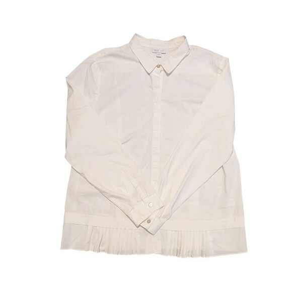 J. Jill NWT White Shirt Collection - Long Sleeve Button-up - Size Large - Picture 2 of 13